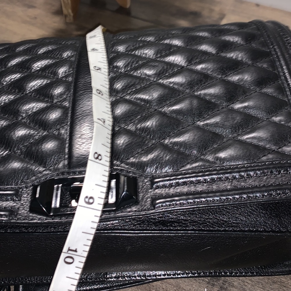 NWT REBECCA MINKOFF LOVE JUMBO QUILTED CROSSBODY - Picture 9 of 14